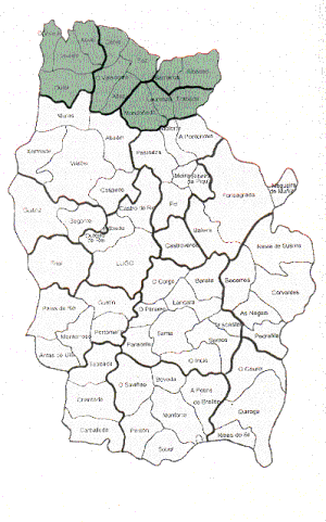 T�rminos municipales con mayor presencia de repoblaciones eucalyptus globulus